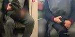 Metroda iğrenç kaza!  Kalabalığa aldırmadan bunu yaptı...