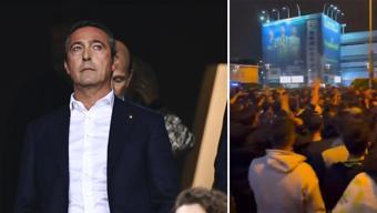 Galatasaraylı taraftarlar galibiyeti Florya'da kutladı! - görsel 2