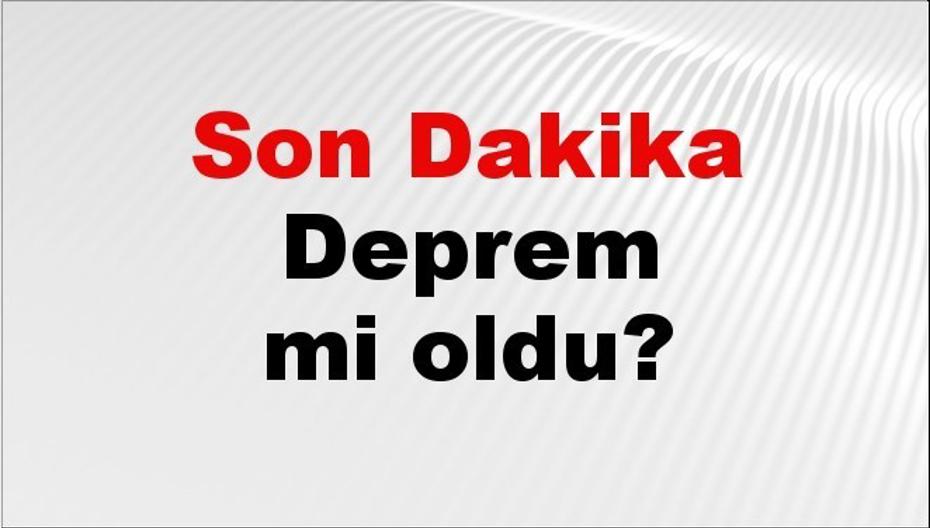 10 Temmuz 2026 Son Depremler ve AFAD Son Dakika Güncellemeleri