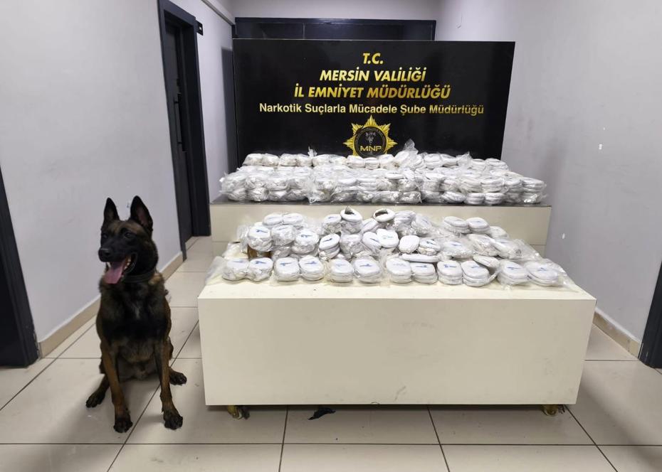 Mersin Limanı’nda 13 Milyon Liralık Kokain ve Esrar Operasyonu